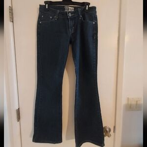 Levi Strauss Signiture Vintage Y2K Low-slim Bootcut Jeans. Size 7. Dark Wash